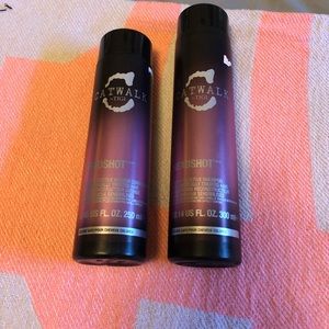 TIGI Catwalk Color protect shampoo/conditioner.